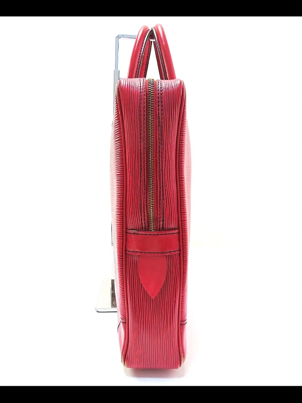 Louis Vuitton Red Epi Leather Business Briefcase